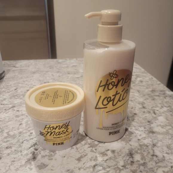 Victoria Secret Pink 2Pcs Honey Set - Picture 1 of 3